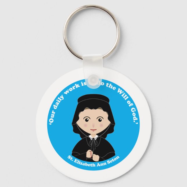 St. Elizabeth Ann Seton Keychain (Front)