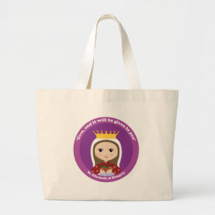 St. Elizabeth of Hungary Large Tote Bag