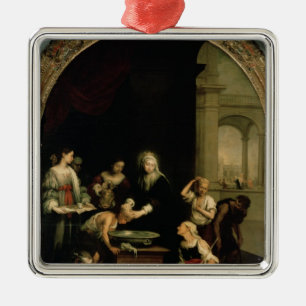 St. Elizabeth of Hungary Metal Ornament