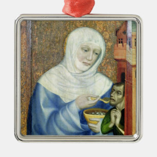 St. Elizabeth of Hungary Metal Ornament