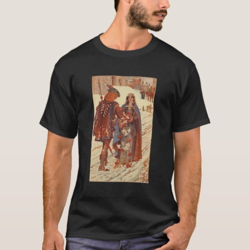 St Elizabeth Of Hungary Miracle Of The Roses Catho T_Shirt