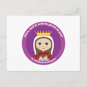 St. Elizabeth of Hungary Postcard