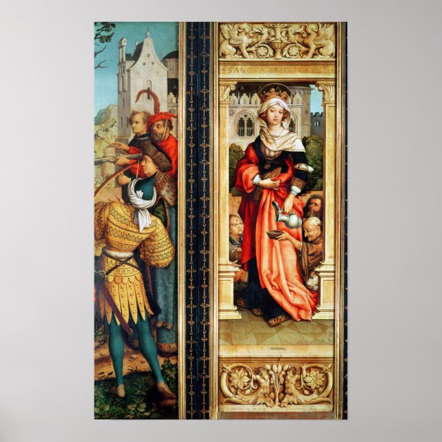 St. Elizabeth of Hungary Poster (Front)