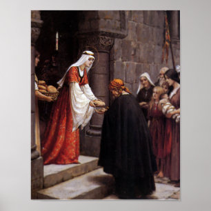 St. Elizabeth of Hungary Poster