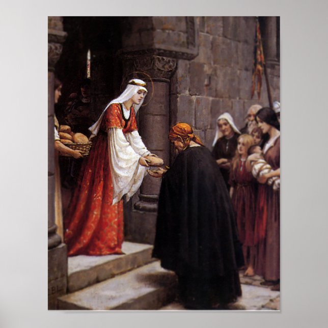 St. Elizabeth of Hungary Poster (Front)