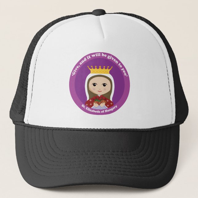 St. Elizabeth of Hungary Trucker Hat (Front)