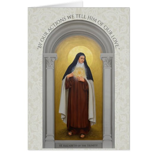 St. Elizabeth of the Trinity Carmelite Nun (Front)
