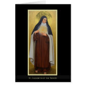 St. Elizabeth of the Trinity Carmelite Saint (Front)