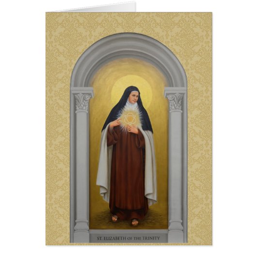 St. Elizabeth of the Trinity Carmelite Saint (Front)