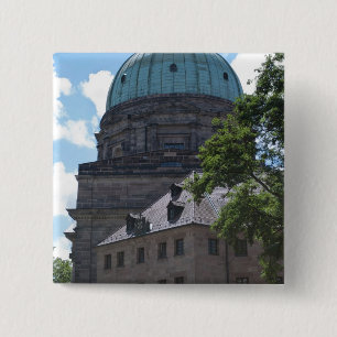 St. Elizabeth's Church in Nuremberg, Germany Button