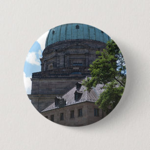 St. Elizabeth's Church in Nuremberg, Germany Pinback Button