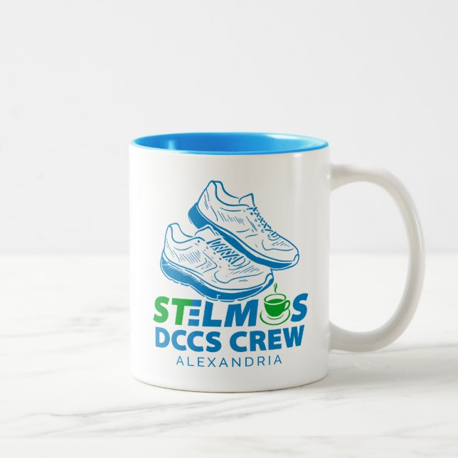 St. Elmo's DCCS Running Crew Alexandria Two-Tone Coffee Mug (Right)
