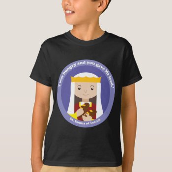 St. Emma Of Lesum T-shirt by happysaints at Zazzle