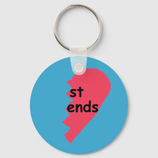 ST ENDS Keychain Half