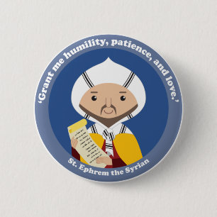 St. Ephrem of Syria Button