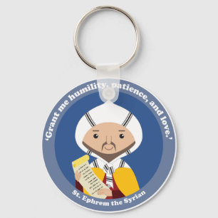 St. Ephrem of Syria Keychain