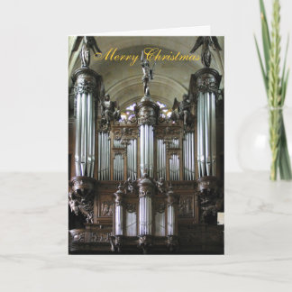 St Etienne-du-Mont organ Holiday Card