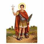 St. Expedite Photo Sculpture<br><div class="desc">St. Expedite Photo Sculpture, perfect for your altar to the patron st of procrastination and quick results!</div>