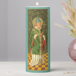 St. Fabian (PA 01a) Pillar Candle