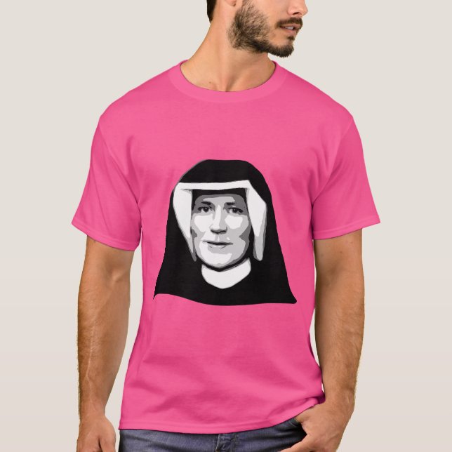 St. Faustina Full Values T-Shirt (Front)