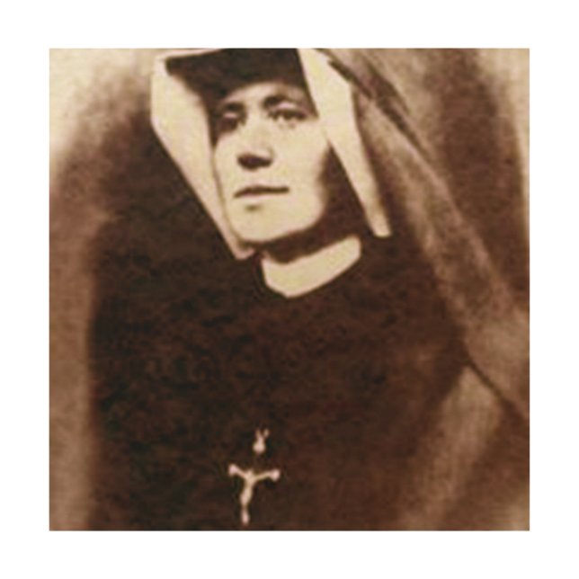 St Faustina Wood Wall Art (Front)