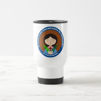 St. Flora of Córdoba Travel Mug