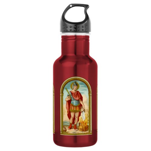 St Florian of Lorch BK 32 18 oz Stainless Steel Water Bottle