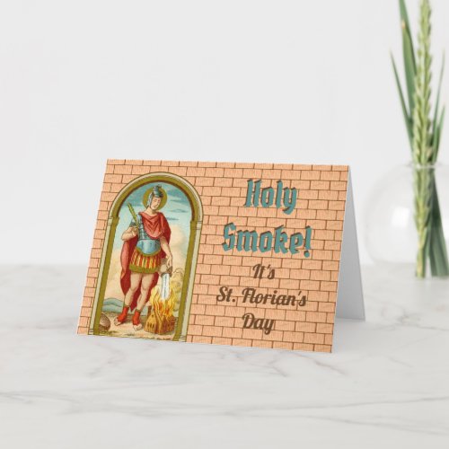 St Florian of Lorch BK 32 Blank Greeting Card