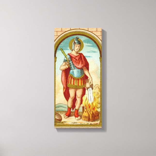 St. Florian of Lorch (BK 32) Canvas Print (Front)