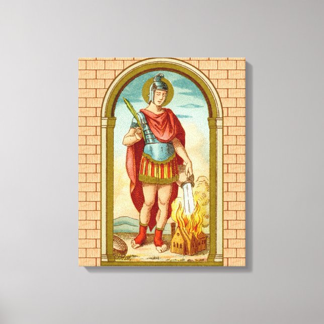 St. Florian of Lorch (BK 32) Canvas Print (Front)