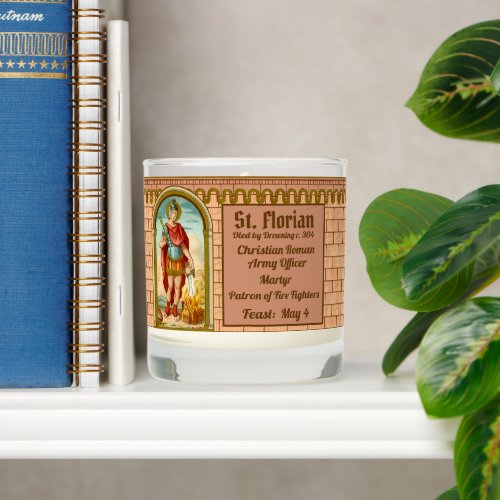 St Florian of Lorch BK 32  Scented Candle