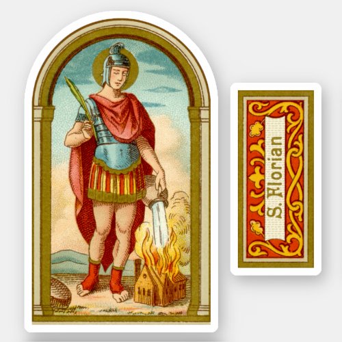 St Florian of Lorch BK 32 Sticker