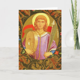 St. Florian of Lorch (PM 03)  Blank Greeting Card