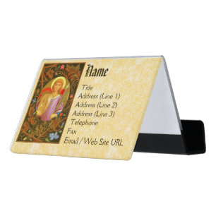 St. Florian of Lorch (PM 03)  Desk Business Card Holder