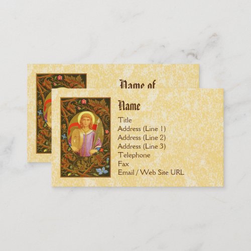 St Florian of Lorch PM 03 Standard Business Card