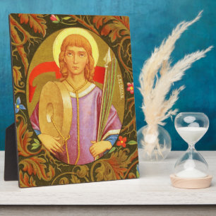 St. Florian (PM 03) 8"x10" Plaque 2 With Easel