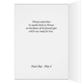 St. Florian Protect Us, Catholic Saint (Inside (Left))