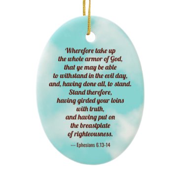 St. Florian with Bucket (Clear Skies; M 019) Ceramic Ornament St. Florian with Bucket (Clear Skies; M 019) Ceramic Ornament