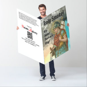 St. Florian with Bucket (Smoke; M 019) Card