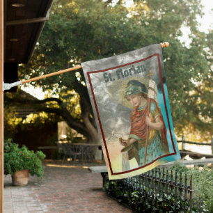 St. Florian with Bucket (Smoke; M 019) House Flag