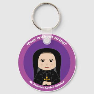 St. Frances Xavier Cabrini Keychain
