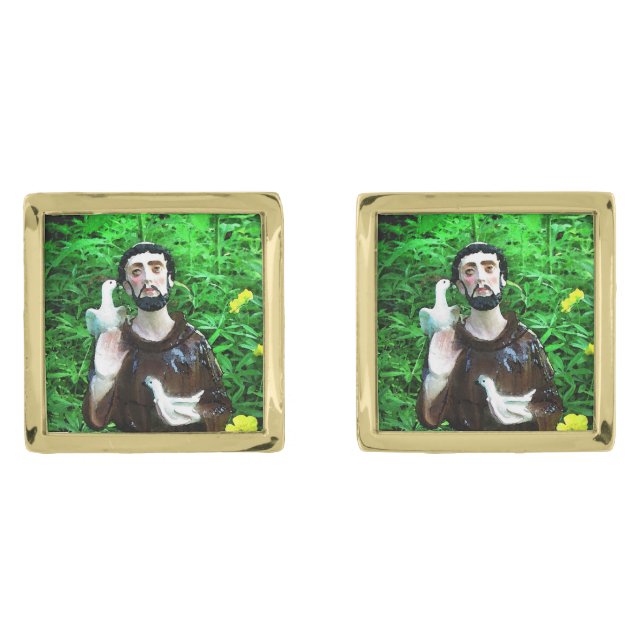 St. Francia Cuff Links (Front)