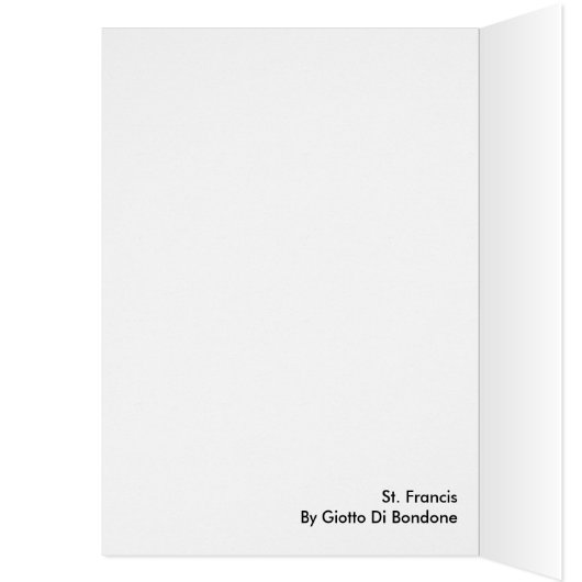 St. Francis By Giotto Di Bondone (Inside (Left))