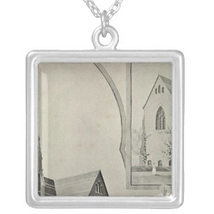 St Francis Church, Naugatuck Silver Plated Necklace