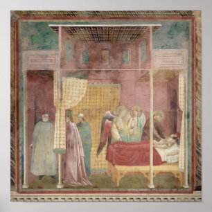 St. Francis Cures the Injured Man from Lerida Poster
