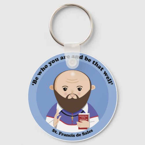 St Francis de Sales Keychain