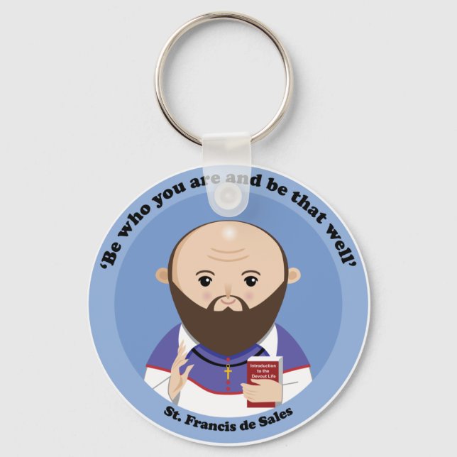St. Francis de Sales Keychain (Front)