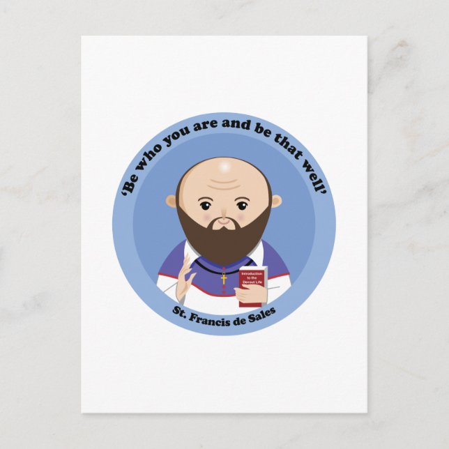 St. Francis de Sales Postcard (Front)