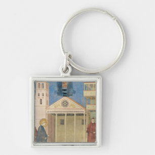 St. Francis Honoured by a Simple Man, 1297-99 Keychain