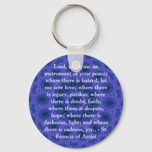St. Francis of Assisi about FAITH Keychain